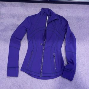 Lululemon jacket deep purple like new condition!